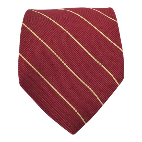 Brooks Brothers Other - BROOKS BROTHERS COUNTRY CLUB Burgundy Striped Silk Tie USA 60"/3".3/4 NWOT